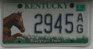 Licence Plate Kentucky