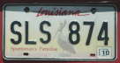 Licence Plate Louisiana