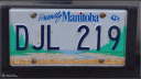 Licence Plate Manitoba