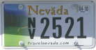 Licence Plate Nevada