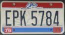 Licence Plate Ohio