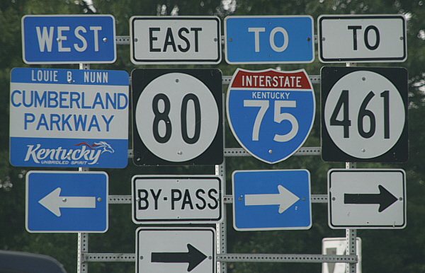 Road Sign Kentucky