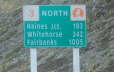 Yukon Road Sign