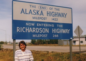 Das Ende des Alaska Highways