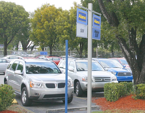 SUV Choice Line Alamo Miami Airport