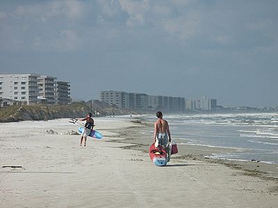 Blick auf Ponce Inlet Blick auf Ponce Inlet