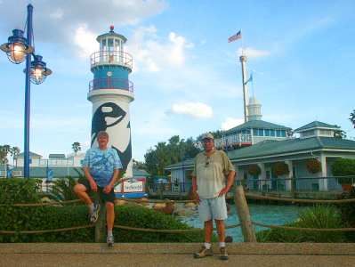 Bild vor dem Eingang von SeaWorld Bild vor dem Eingang von SeaWorld