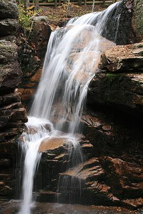 Flume Gorge - Avalanche Falls Flume Gorge - Avalanche Falls