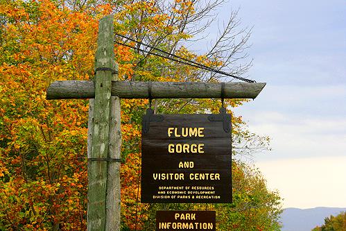 Flume Gorge Sign
