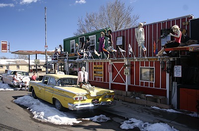 An der Route 66 in Seligman