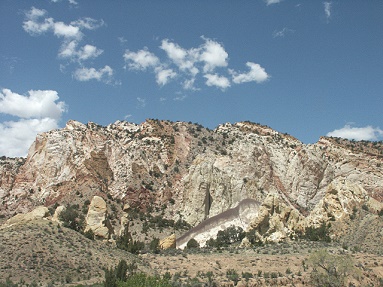 In der Cottonwood Canyon Road