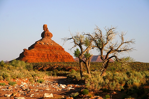 Setting Hen Butte - die sitzende Henne