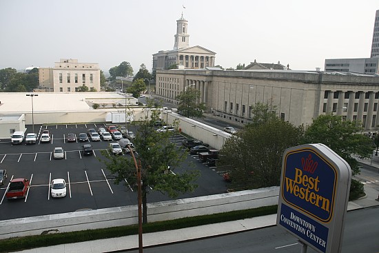 Blick auf das Nashville Capitol