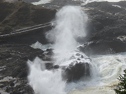 Blowhole am Thor's Well Blowhole am Thor's Well