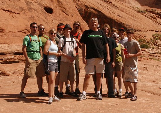 Auf dem Weg zum Corona Arch Auf dem Weg zum Corona Arch