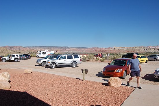 Hannes an der Paria Ranger Station