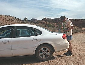 Lal@ @ Wire Pass Trailhead