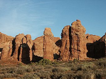 Arches Park fr�hmorgens
