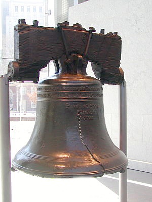 Die Freiheitsglocke im Liberty Bell PAvillion