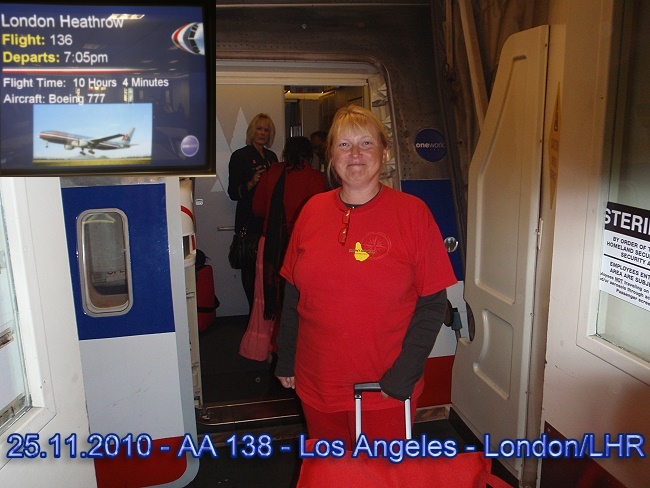 25.11.2010 - Los Angeles - London/LHR