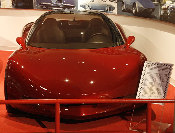 Red Corvette 1990