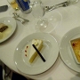 5.2.2017<br />Abendessen im Main Dining Room der "Liberty of the Seas"<br />Key Lime Pie, BBB Creme Brulee, low fat apple strudel
