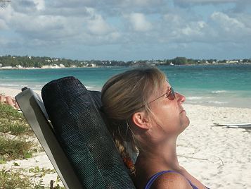 Uli am Strand