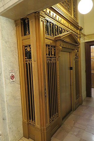 Fahrstuhl im State House Annapolis