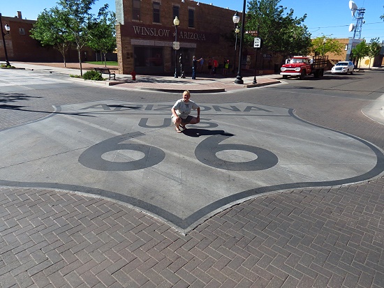 Route 66 Winslow Arizona Route 66 Winslow Arizona