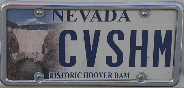 Licence Plate Nevada