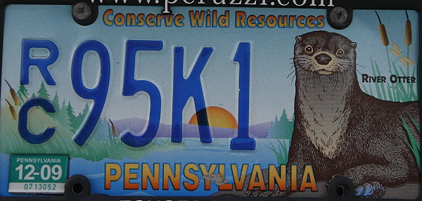 Licence Plate Pennsylvania