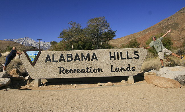 Alabama Hills Recreation Lands
