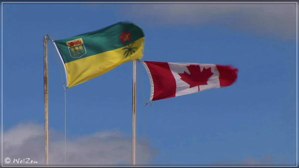 Flag Sakatchewan