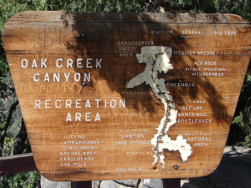 Oak Creek Canyon Recreation Area