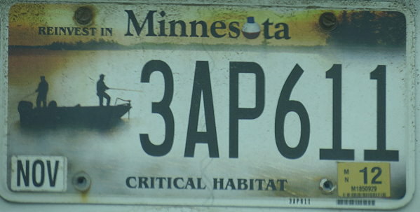 Licence Plate Minnesota