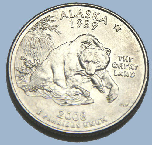 State Quarter Alaska