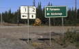 Road Sign Alaska