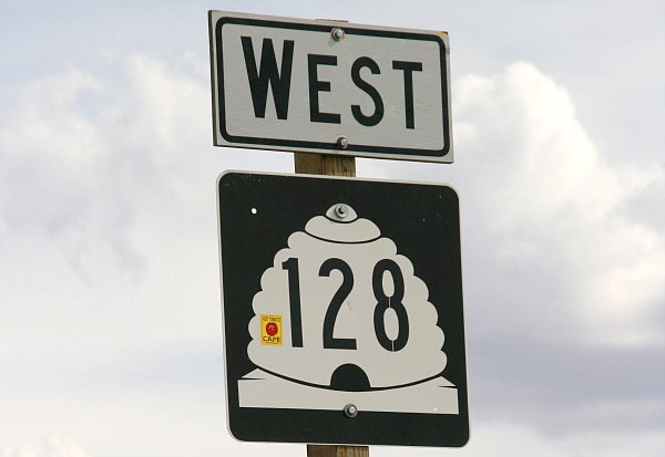 Utah Road Sign