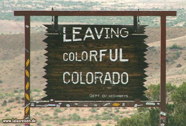 Leaving Colourful Colorado