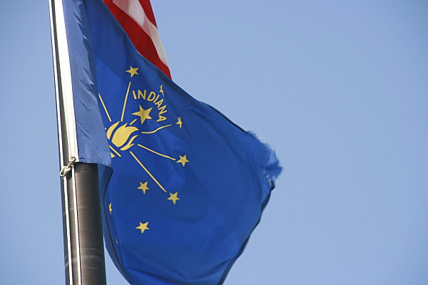 State Flag Indiana