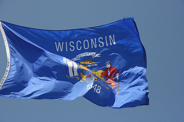 State Flag Wisconsin