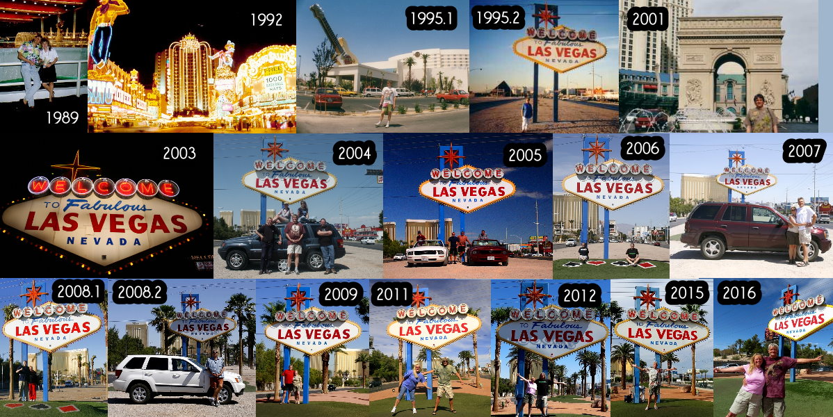 Las Vegas 1989.2016