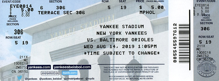 Ticket Yankee Stadium