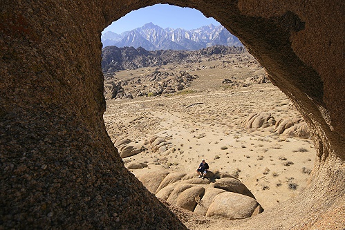 Alabama Hills - Eye of the Alabama Alabama Hills - Eye of the Alabama