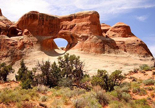 Arches National Park - Tunnel Arch Arches National Park - Tunnel Arch