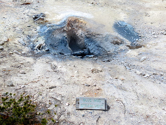 Blue Mud Steam Vent Blue Mud Steam Vent