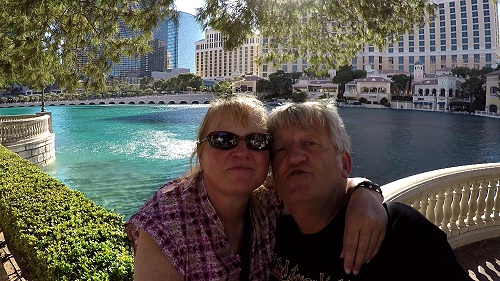 Selfie am Bellagio Fountain