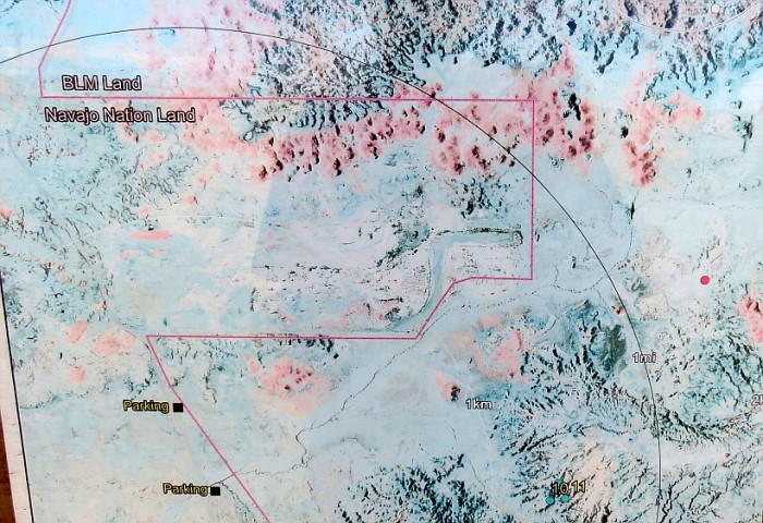 Map Bisti Wilderness