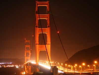 Golden Gate Bridge by Night