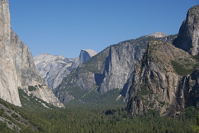 Blick ins Yosemite Valley